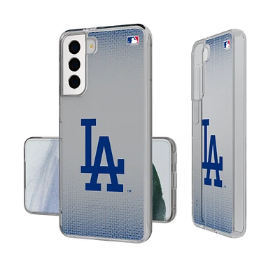 Los Angeles Dodgers Linen Logo Galaxy Clear Case