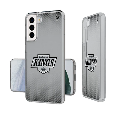 Los Angeles Kings Linen Logo Galaxy Clear Case