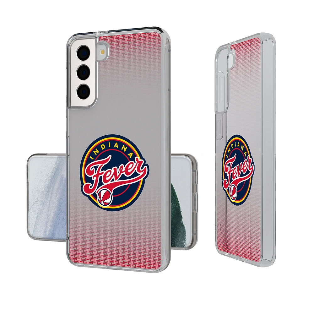 Indiana Fever Linen Logo Galaxy Clear Case
