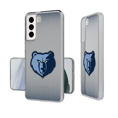 Memphis Grizzlies Linen Logo Galaxy Clear Case