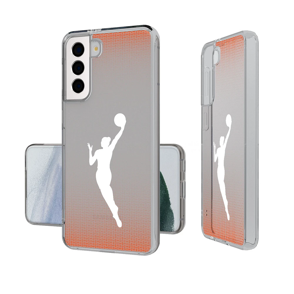 WNBA Gear Linen Logo Galaxy Clear Case