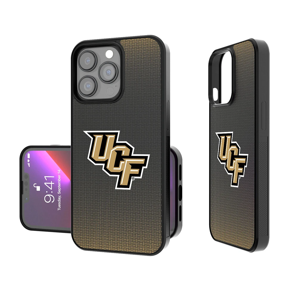 UCF Knights Linen Logo iPhone Bump Case