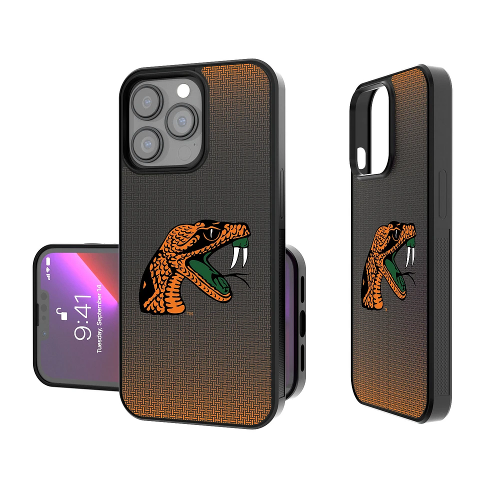 Florida A&M Rattlers Linen Logo iPhone Bump Case