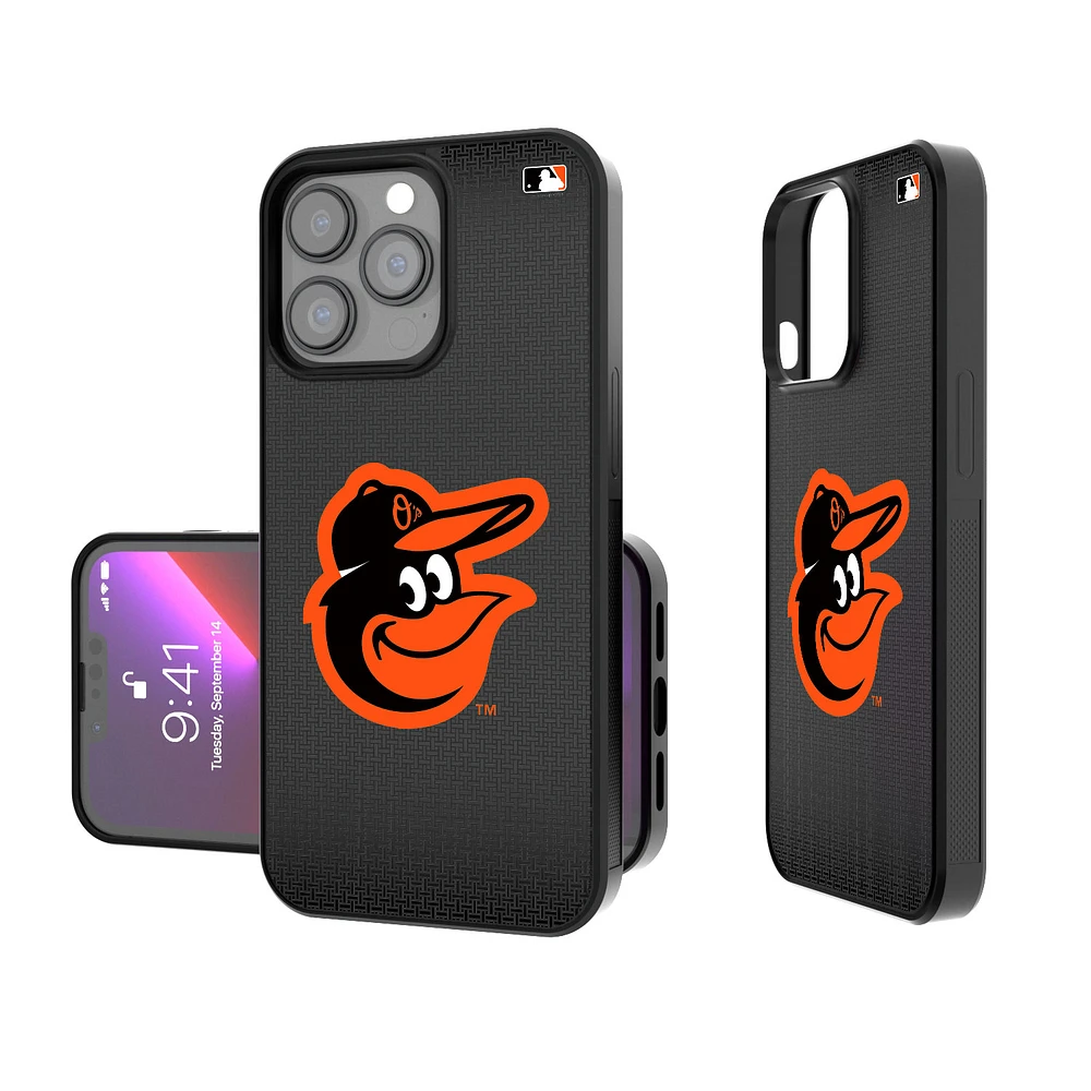 Baltimore Orioles Linen Logo iPhone Bump Case