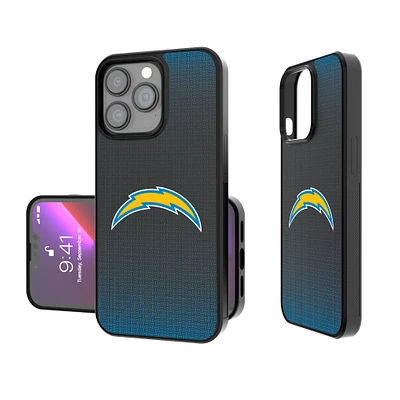 Los Angeles Chargers Linen Logo iPhone Bump Case