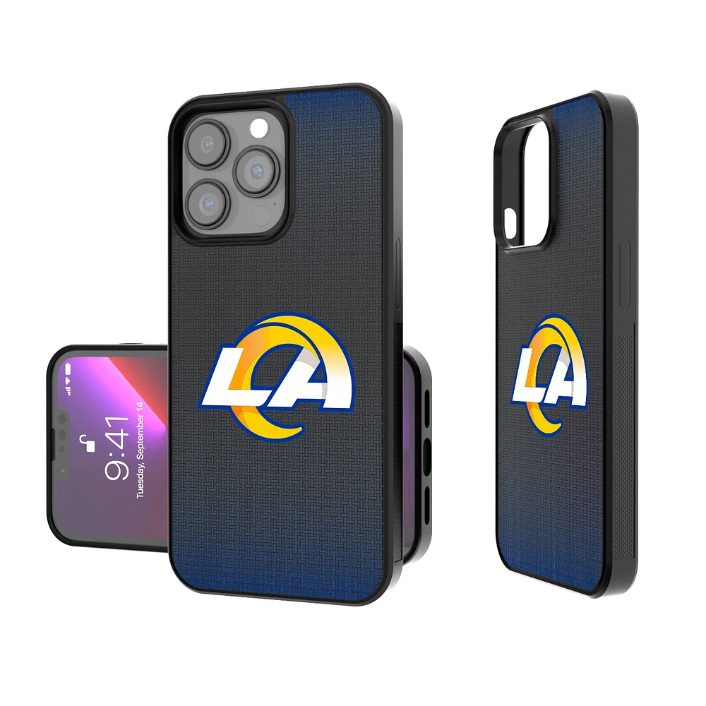 Los Angeles Rams Linen Logo iPhone Bump Case