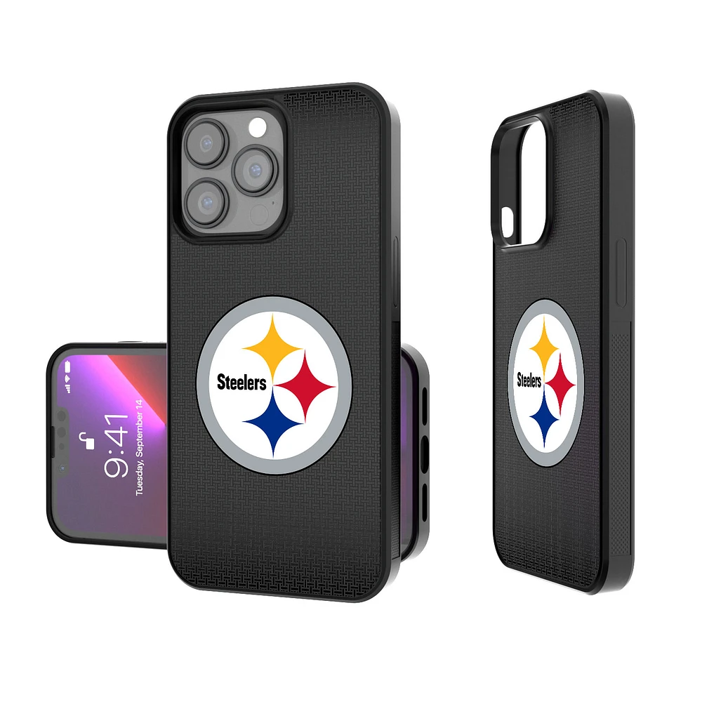 Pittsburgh Steelers Linen Logo iPhone Bump Case