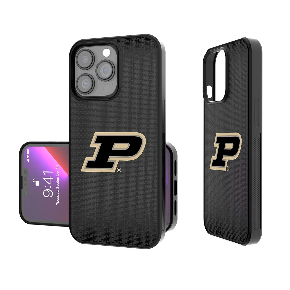 Purdue Boilermakers Linen Logo iPhone Bump Case