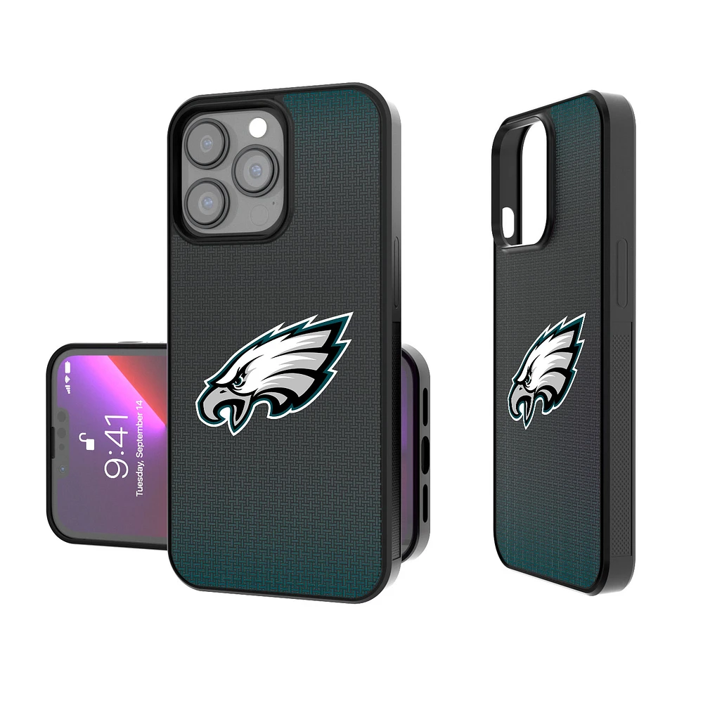 Philadelphia Eagles Linen Logo iPhone Bump Case