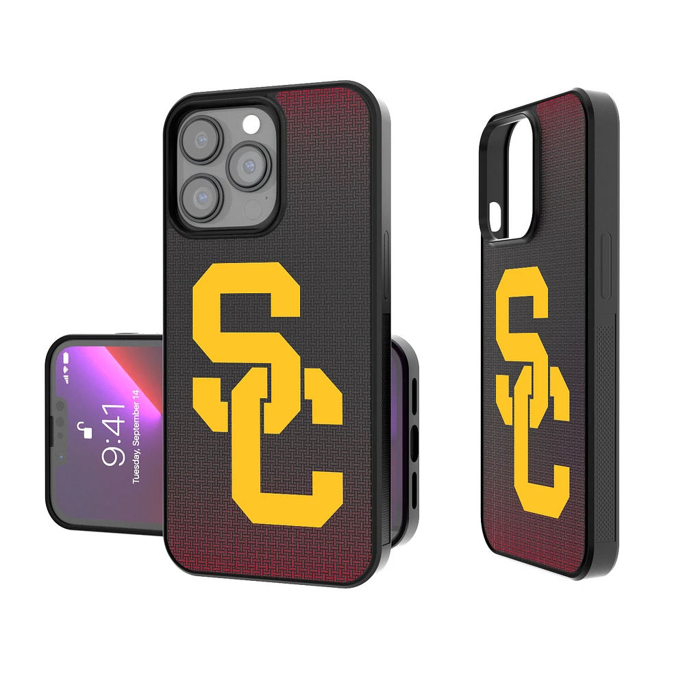 USC Trojans Linen Logo iPhone Bump Case