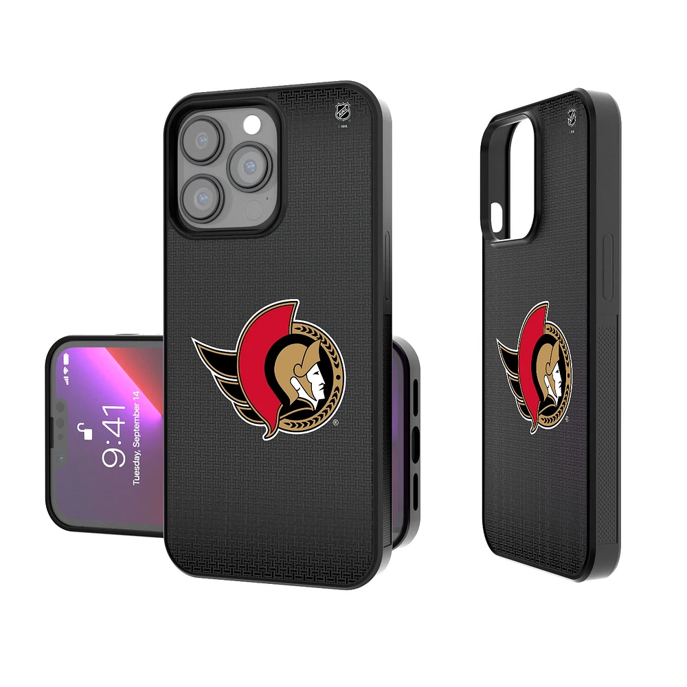 Ottawa Senators Linen Logo iPhone Bump Case