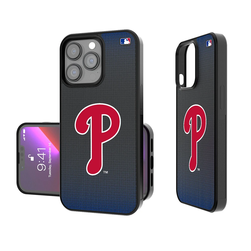 Philadelphia Phillies Linen Logo iPhone Bump Case
