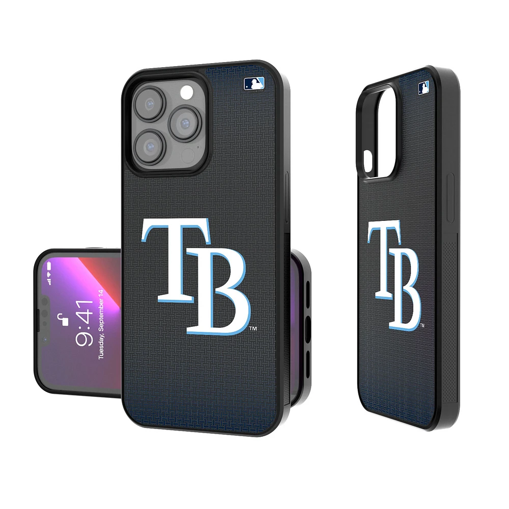 Tampa Bay Rays Linen Logo iPhone Bump Case