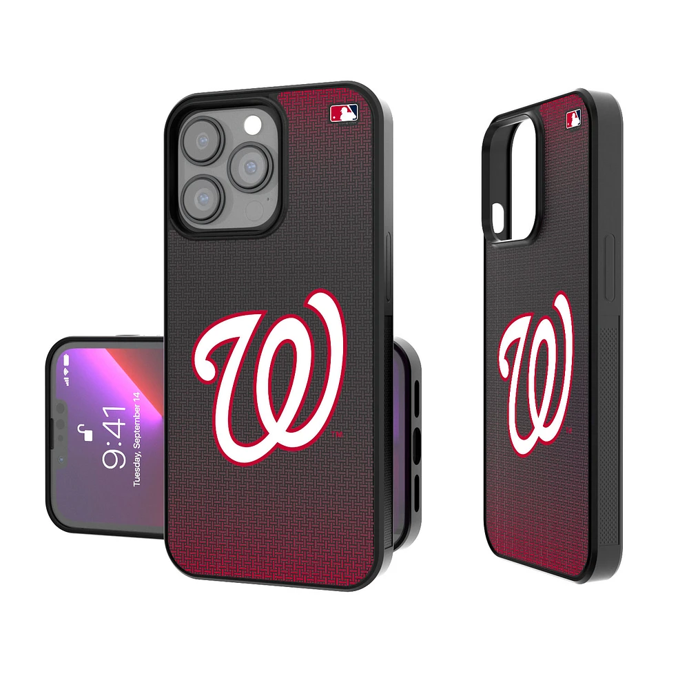 Washington Nationals Linen Logo iPhone Bump Case