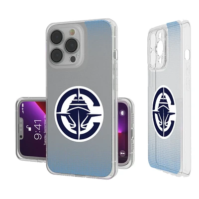 LA Clippers Linen Logo iPhone Clear Case