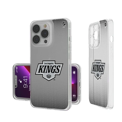 Los Angeles Kings Linen Logo iPhone Clear Case