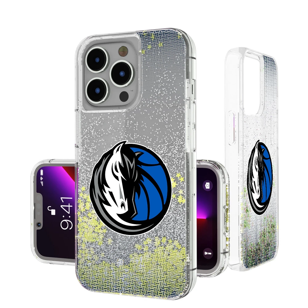Dallas Mavericks Linen Logo iPhone Glitter Case