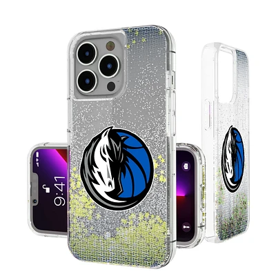 Dallas Mavericks Linen Logo iPhone Glitter Case