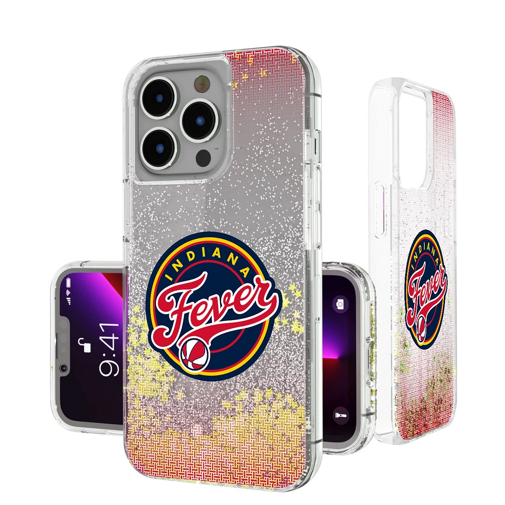 Indiana Fever Linen Logo iPhone Glitter Case