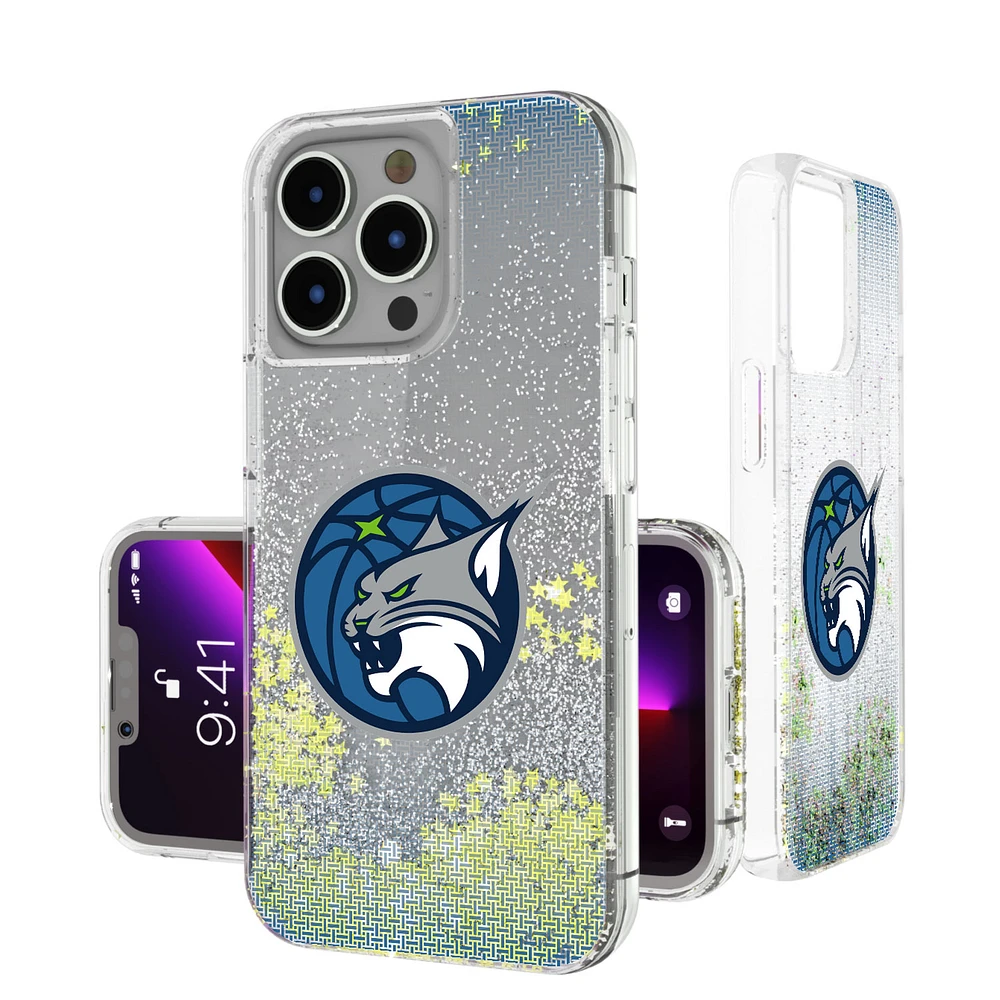 Minnesota Lynx Linen Logo iPhone Glitter Case