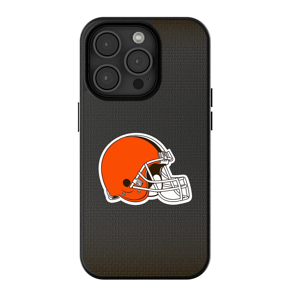 Cleveland Browns Linen Logo iPhone Magnetic Bump Case