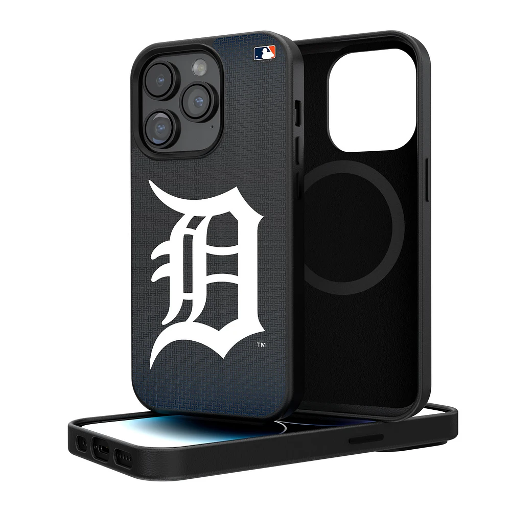 Detroit Tigers Linen Logo iPhone Magnetic Bump Case