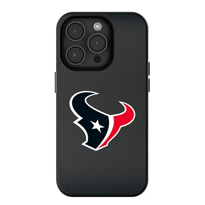 Houston Texans Linen Logo iPhone Magnetic Bump Case