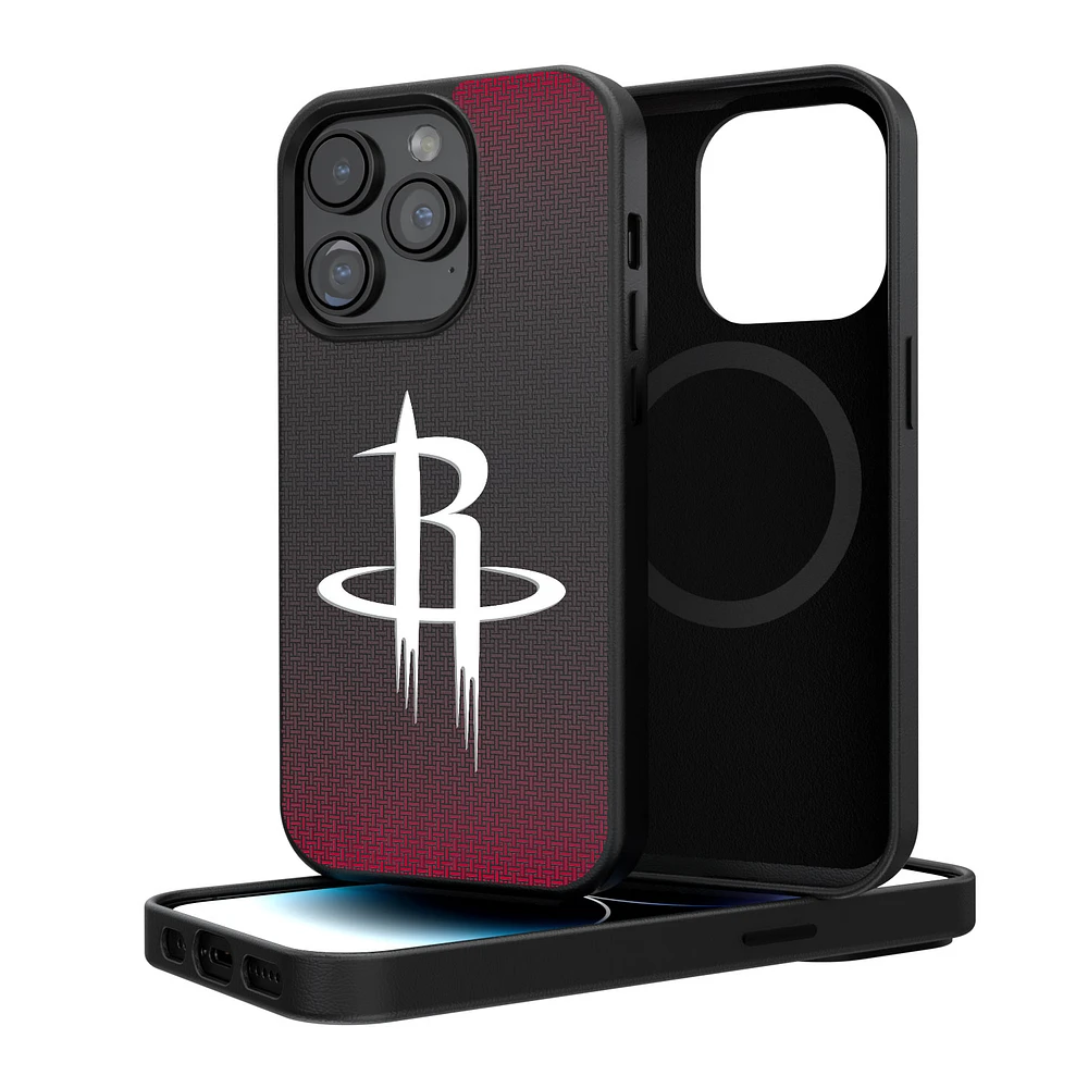 Houston Rockets Linen Logo iPhone Magnetic Bump Case