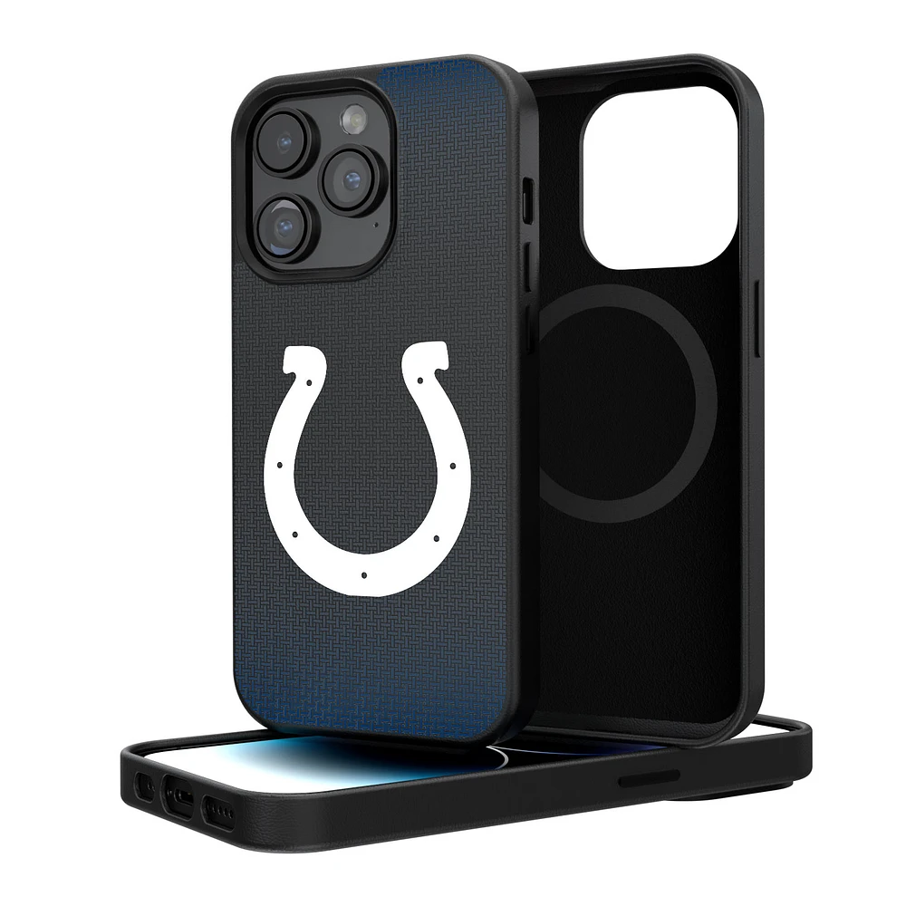 Indianapolis Colts Linen Logo iPhone Magnetic Bump Case
