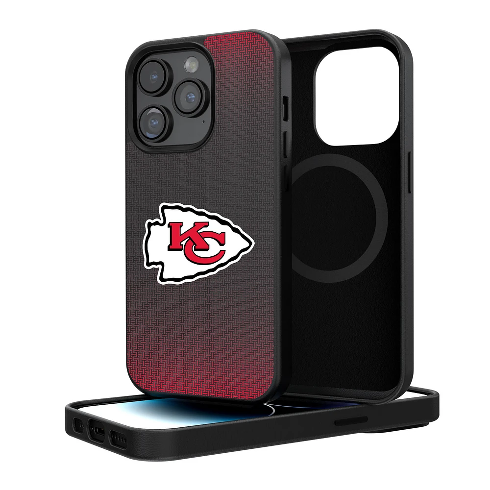 Kansas City Chiefs Linen Logo iPhone Magnetic Bump Case
