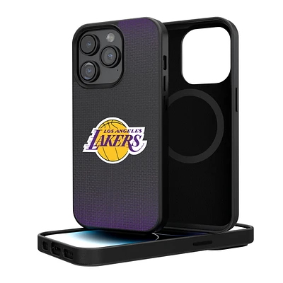 Los Angeles Lakers Linen Logo iPhone Magnetic Bump Case