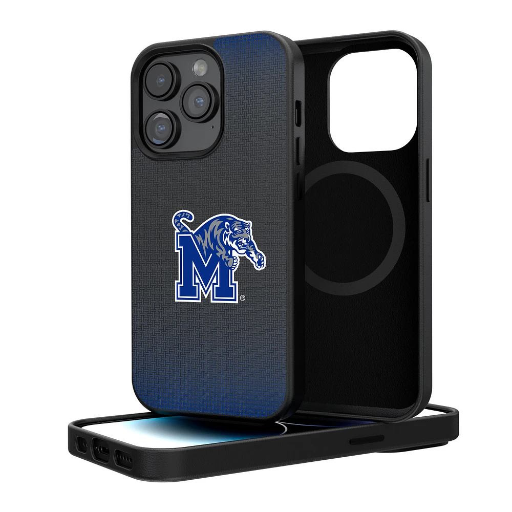 Memphis Tigers Linen Logo iPhone Magnetic Bump Case
