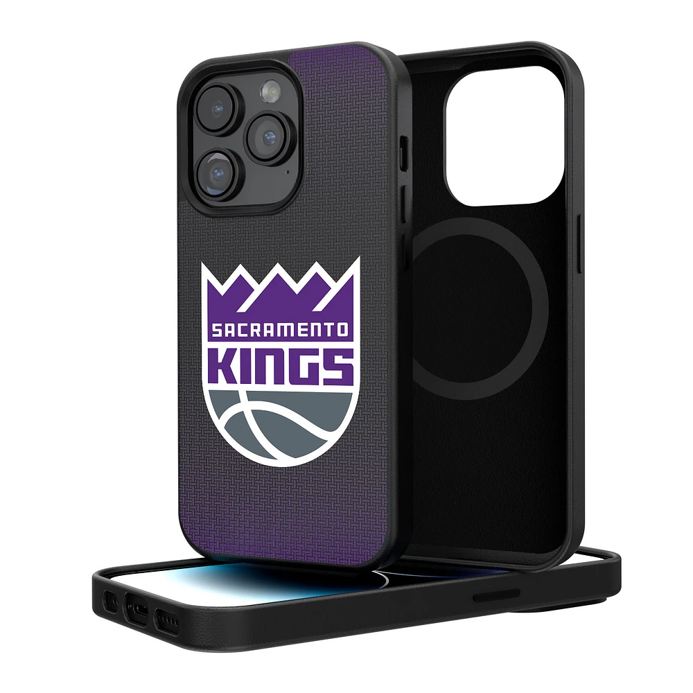 Sacramento Kings Linen Logo iPhone Magnetic Bump Case