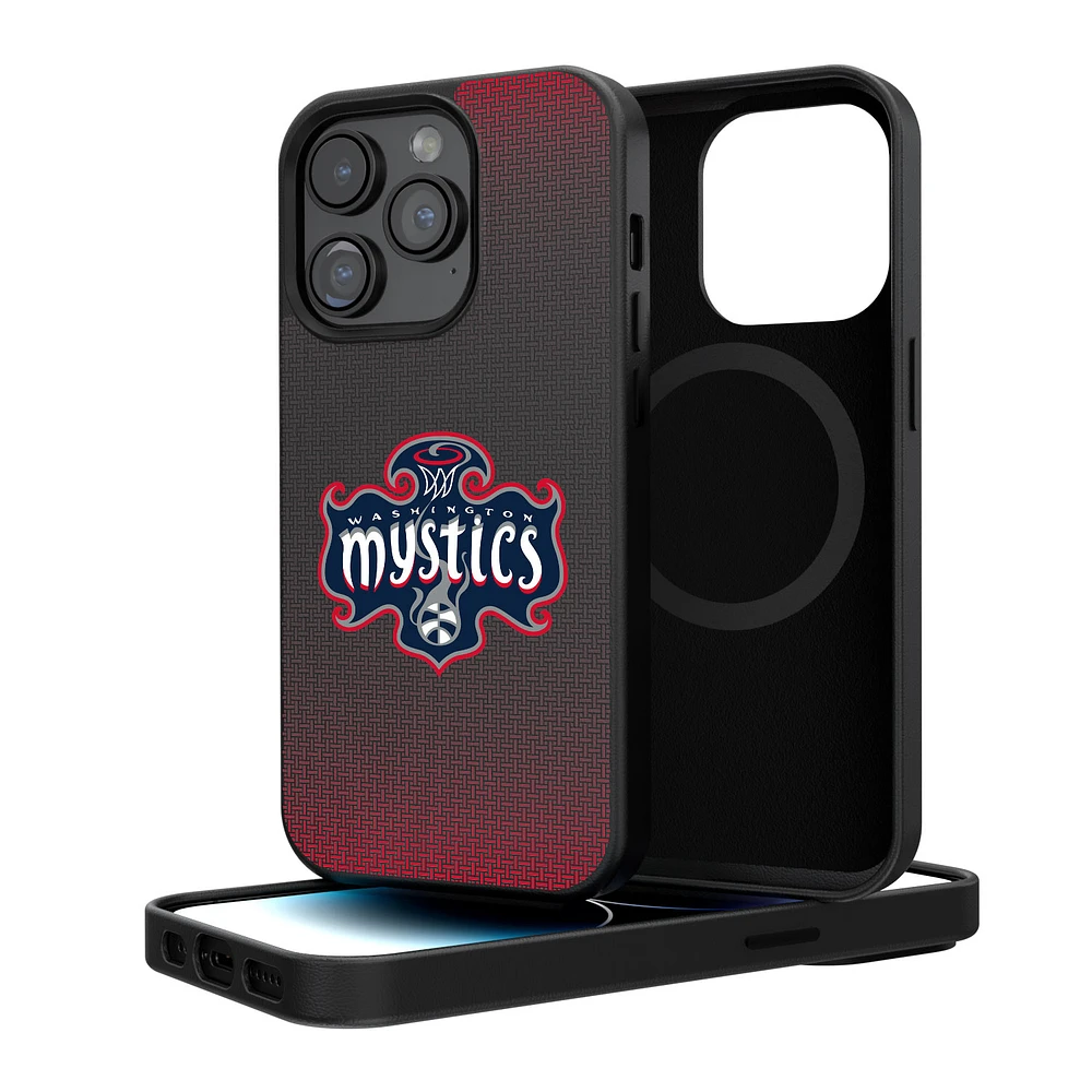 Washington Mystics Linen Logo iPhone Magnetic Bump Case