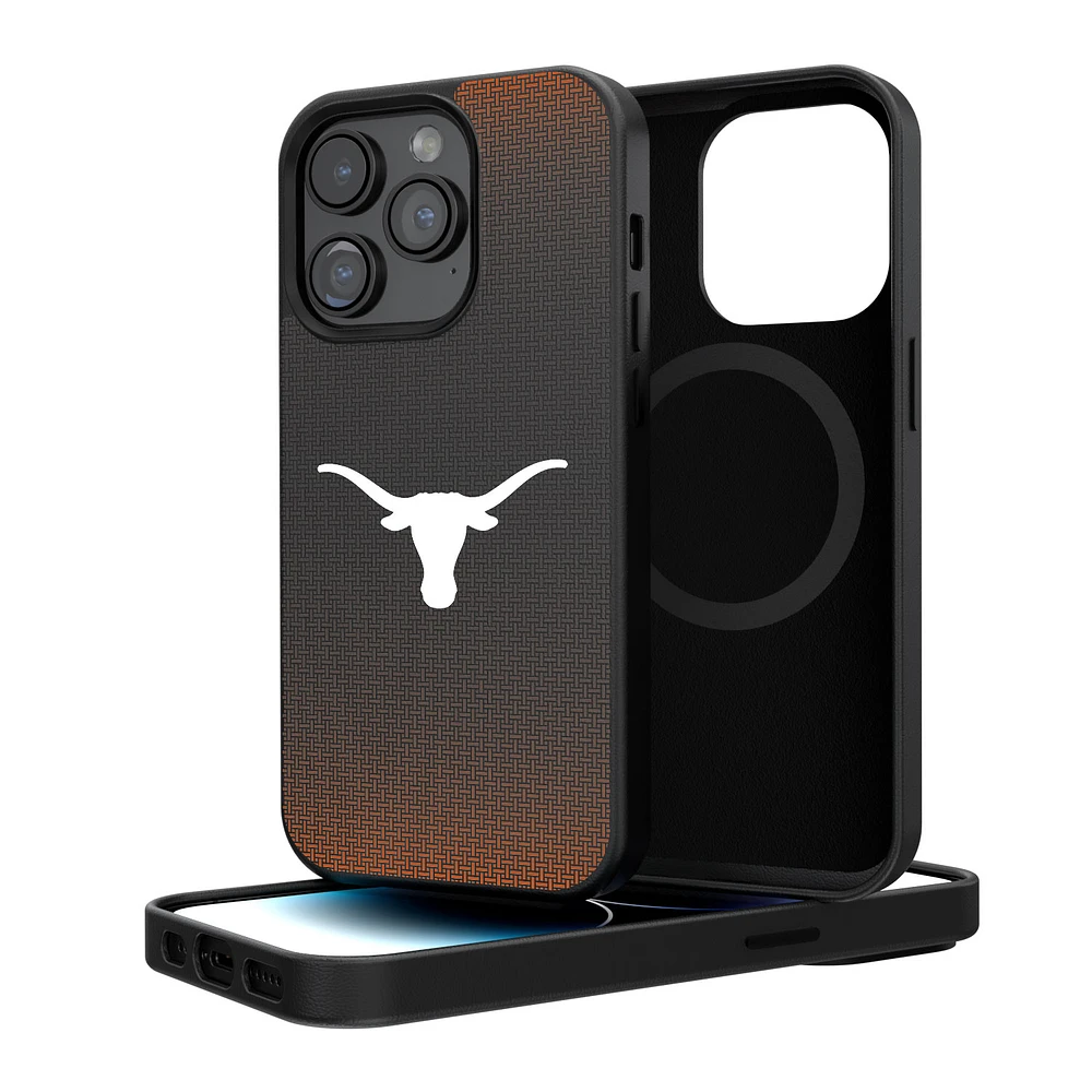 Texas Longhorns Linen Logo iPhone Magnetic Bump Case