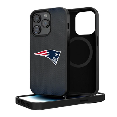 New England Patriots Linen Logo iPhone Magnetic Bump Case