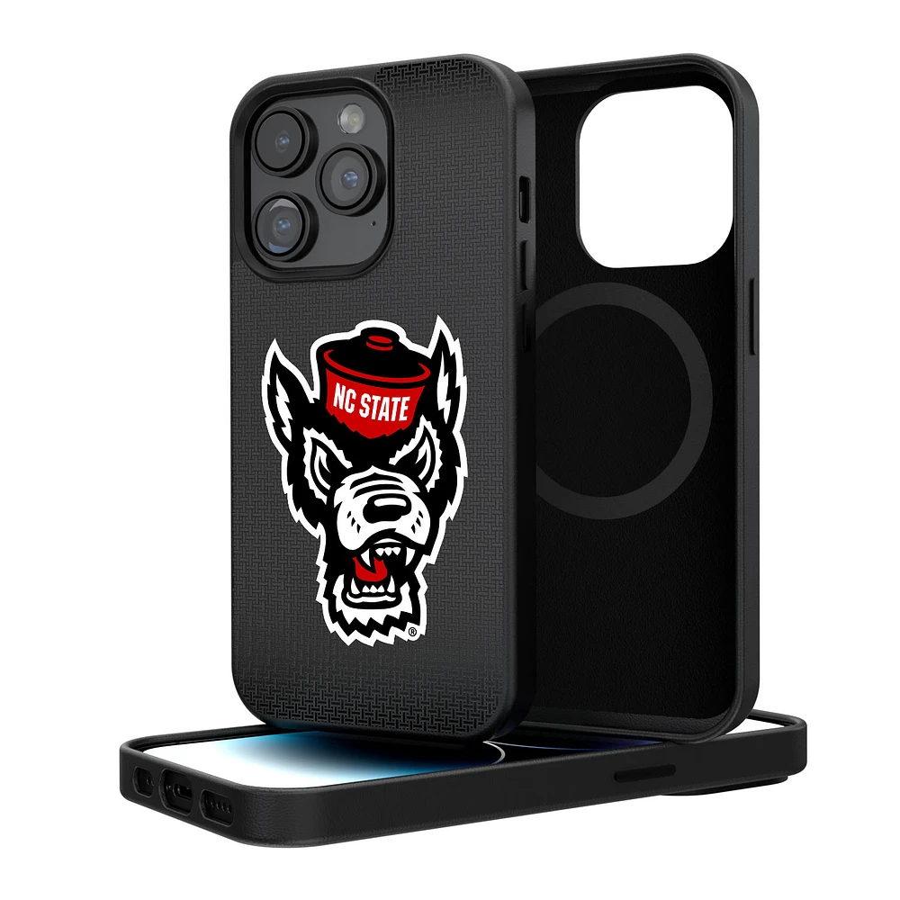 NC State Wolfpack Linen Logo iPhone Magnetic Bump Case