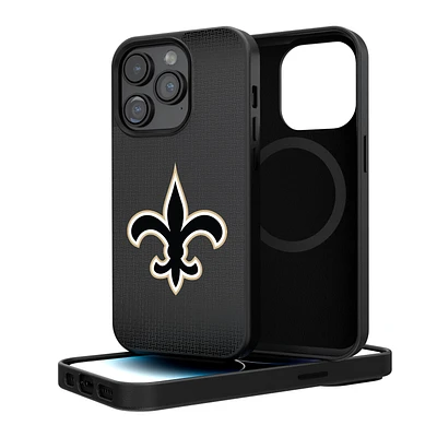 New Orleans Saints Linen Logo iPhone Magnetic Bump Case