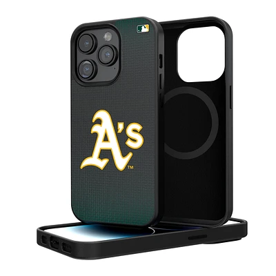 Athletics Linen Logo iPhone Magnetic Bump Case
