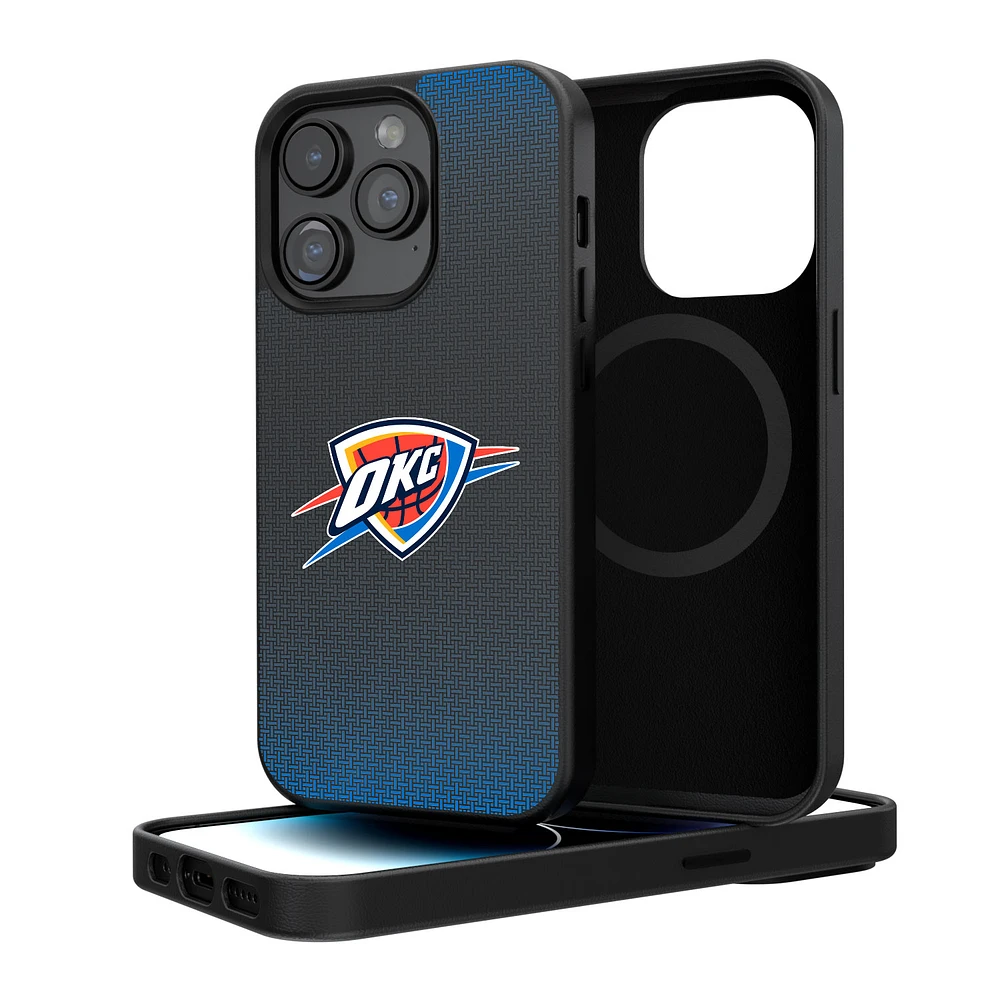 Oklahoma City Thunder Linen Logo iPhone Magnetic Bump Case