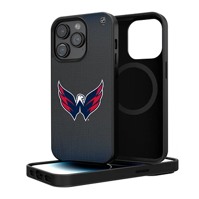Washington Capitals Linen Logo iPhone Magnetic Bump Case