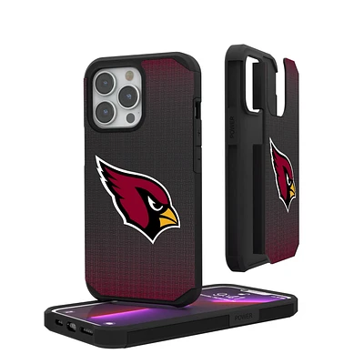 Arizona Cardinals Linen Logo iPhone Rugged Case