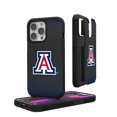 Arizona Wildcats Linen Logo iPhone Rugged Case