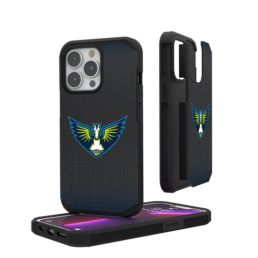 Dallas Wings Linen Logo iPhone Rugged Case