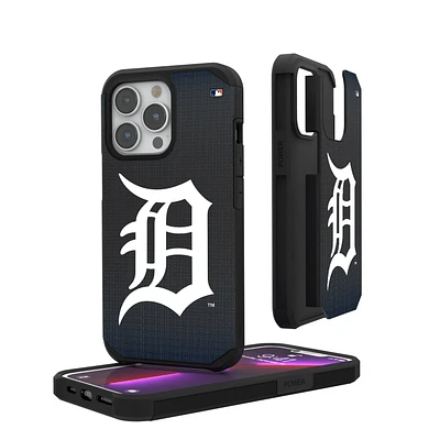 Detroit Tigers Linen Logo iPhone Rugged Case
