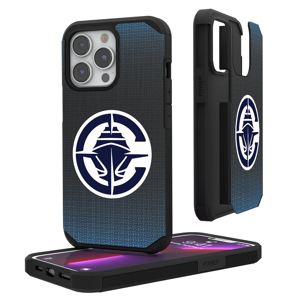 LA Clippers Linen Logo iPhone Rugged Case