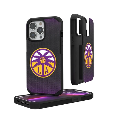 Los Angeles Sparks Linen Logo iPhone Rugged Case