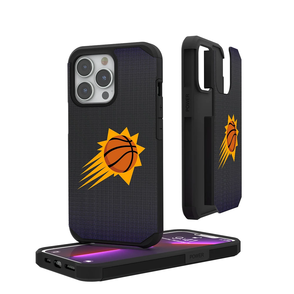 Phoenix Suns Linen Logo iPhone Rugged Case