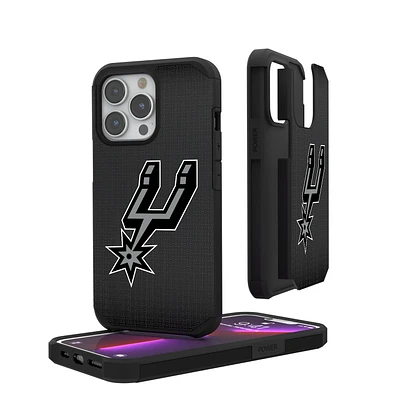 San Antonio Spurs Linen Logo iPhone Rugged Case