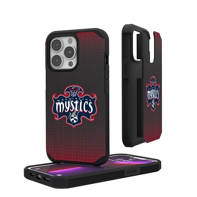 Washington Mystics Linen Logo iPhone Rugged Case